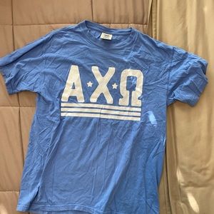 Blue Alpha Chi Omega shirt